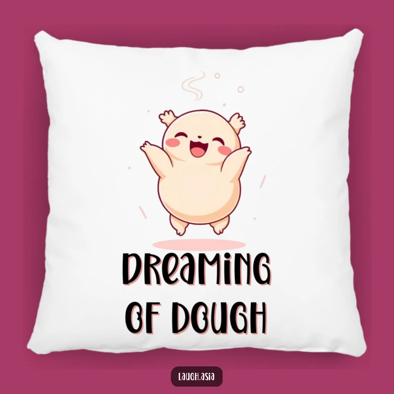 Funny Dumpling Somersault Pillow - Soft & Cozy Decorative Accent Gift