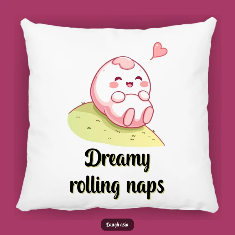 Funny Mochi Rolling Pillow - Soft & Cozy Decorative Accent Gift