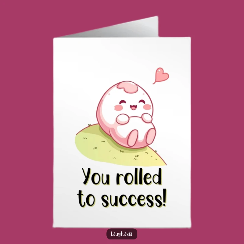 Free Printable Congrats Card: Mochi Roll, Perfect Downloadable Celebration!